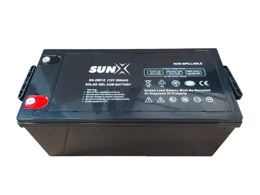 200ah 12v Gel AGM solar batteries