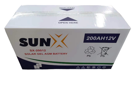 200ah 12v Gel AGM solar batteries