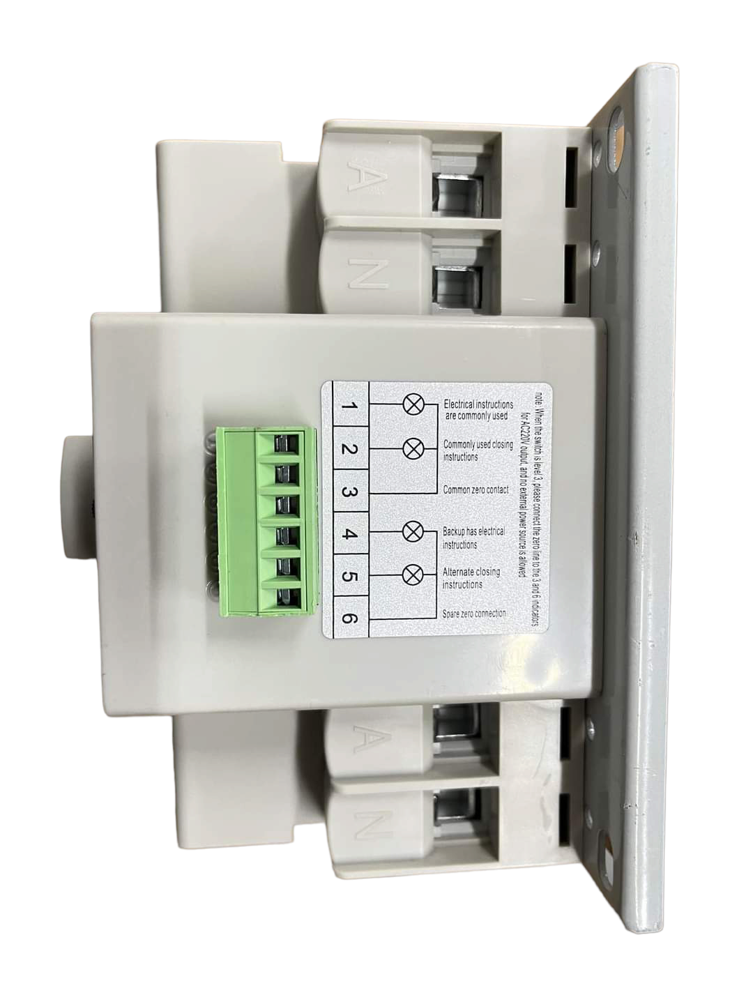 Cream Dual Power Automatic transfer switch ATS 63A