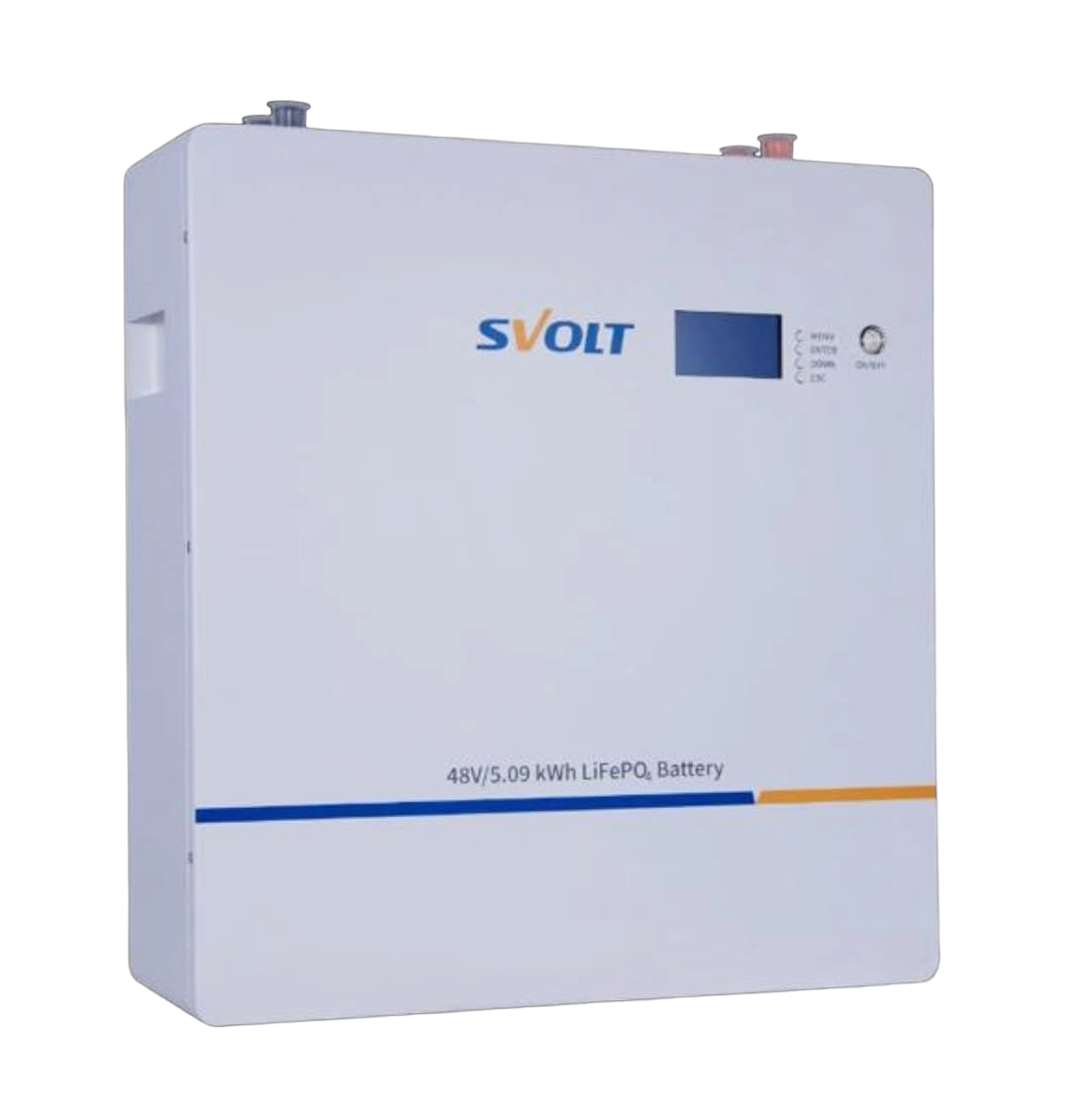 SVOLT 48V 106AH 5.09 KWH WALL MOUNT LI-ION BATTERY