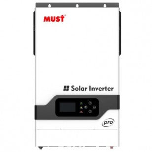 Must Solar Hybrid Inverter 5200VA / 5200W Pure Sine Wave Inverter- 80A MPPT