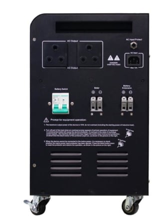 KAPA Energie-1000 1000W Pure Sine-Wave UPS Inverter with 100ah battery