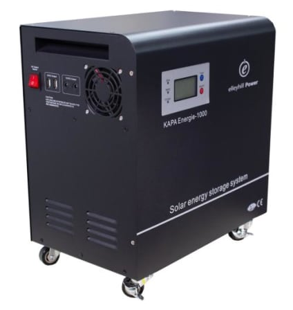 KAPA Energie-1000 1000W Pure Sine-Wave UPS Inverter with 100ah battery